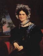 Charles Bird King Portrait of Mrs. William Spain oil painting artist